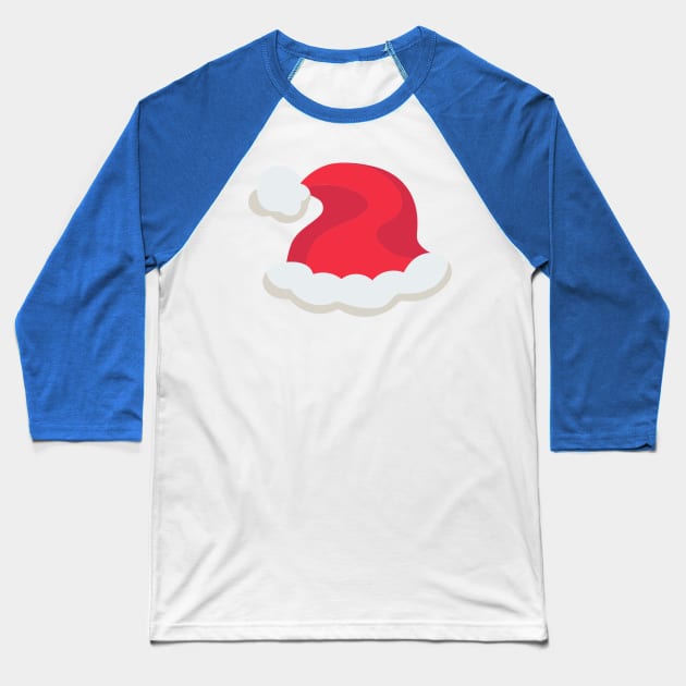 Santa Hat Baseball T-Shirt by MajorCompany